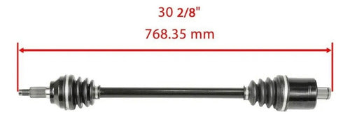 Flecha Delantera Izq/ Der Polaris Rzr 1000 Turbo 16-19