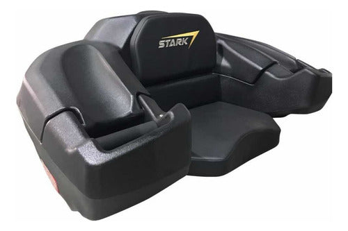 Caja Asiento Trasero Atv Con Respaldo Agarraderas Universal