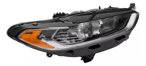 Faros Black Housing Ford Fusion 2013 - 2016 Calidad