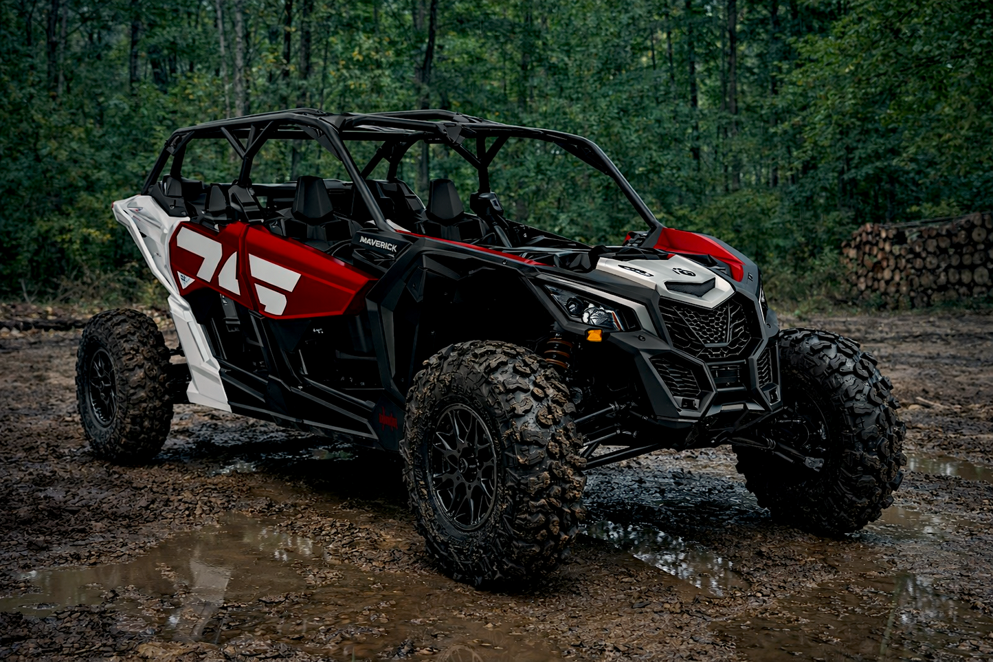Banda Reforzada Para Maverick X3 Can-am Correa 422280652