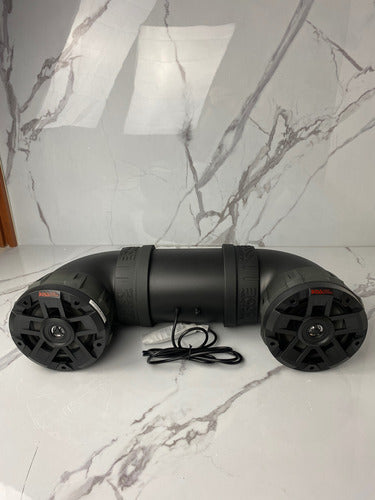 Bocina Sonido Marino Boss Cuatrimoto Atv Utv Weatherproof