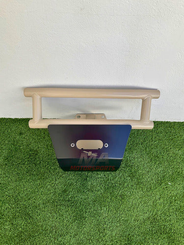 Defensa Delantera Can Am Maverick X3 Con Placa De Aluminio