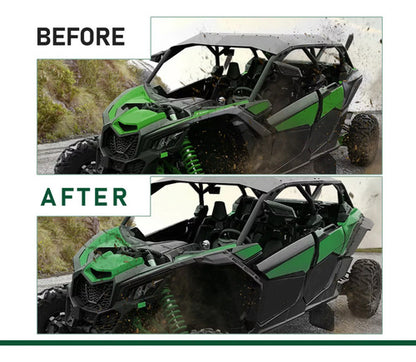 Cantoneras Loderas Salpicaderas Exte Max Can Am Maverick X3