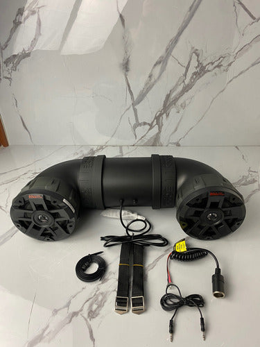 Bocina Sonido Marino Boss Cuatrimoto Atv Utv Weatherproof