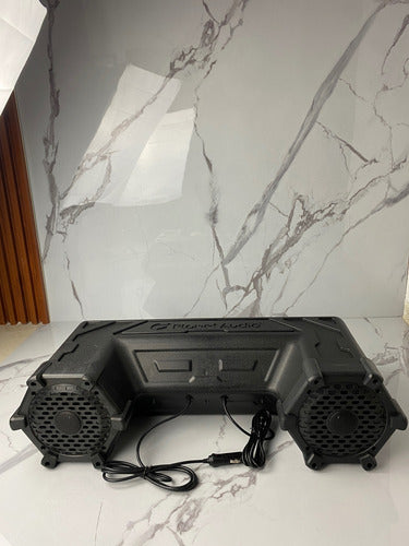 Bocina 6.5 PuLG Sonido Led Cuatrimoto Rzr X3 Atv Marina