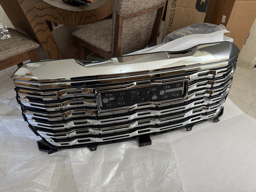 Gmc Sierra Parrilla Coraza 2022 2023 2024 Denali Cromada