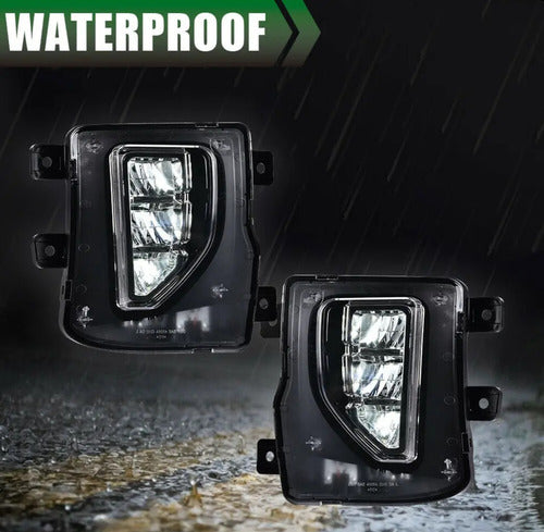 Par Faros Led Niebla Silverado 1500 Chevrolet 2016 2017 2018