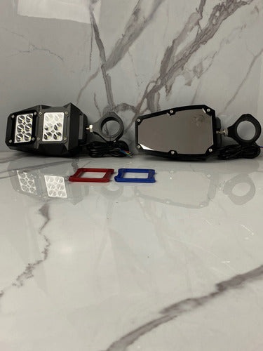 Retrovisores Lateral Con Luz Led Can Am Maverick Polaris Rzr