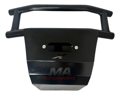 Defensa Delantera Can Am Maverick X3 Con Placa Negro