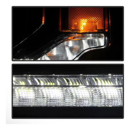 Faros Delanteros Crom Izq / Der Xenon Silverado 16/18