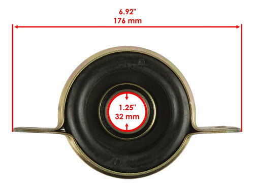 Balero Central Polaris Rzr 1000 Turbo (16-17) 900 (12-14)