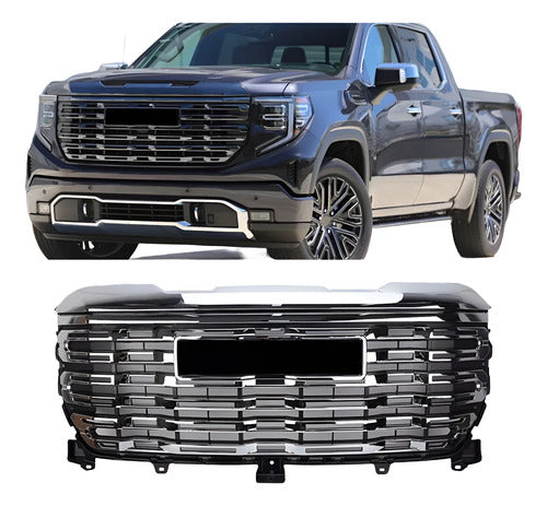 Parrilla Delantera Sierra Denali Ahumado 2019-2020-2021