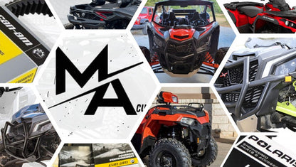 Protector De Aluminio Para Tapa De Banda Can Am Maverick X3