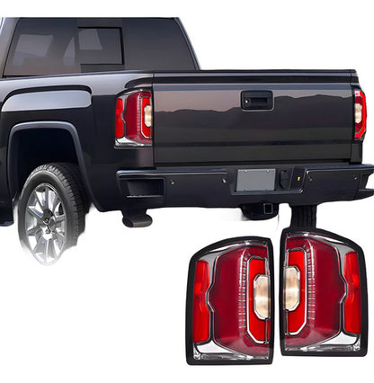 Par Juego Calaveras Gmc Sierra Denali 2016 - 2018 Leds