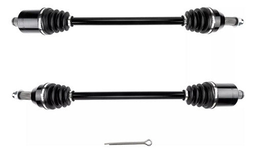 Flechas Trasera Eje Para Polaris Rzr 1000 Turbo