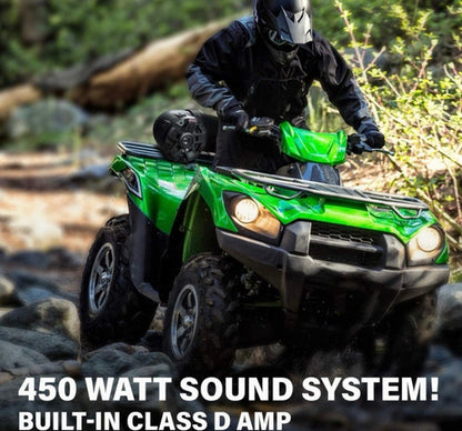 Bocina Boss Sonido Atv Cuatrimoto 6.5 Contra Agua