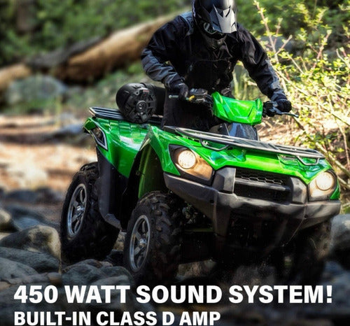 Bocina Boss Sonido Atv Cuatrimoto 6.5 Contra Agua