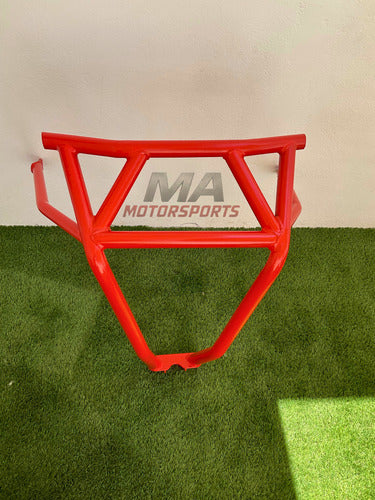 Defensa Trasera Can Am X3 Reforzada Naranja