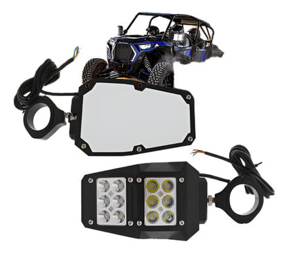 Retrovisores Lateral Con Luz Led Can Am Maverick Polaris Rzr