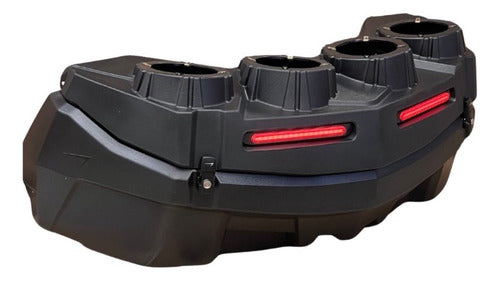Caja Atv Para Instalacion De 4 Bocinas Cuatrimoto Mod Mark