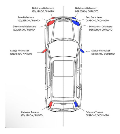 Faro Izq O Der Volkswagen Jetta 2011 - 2018