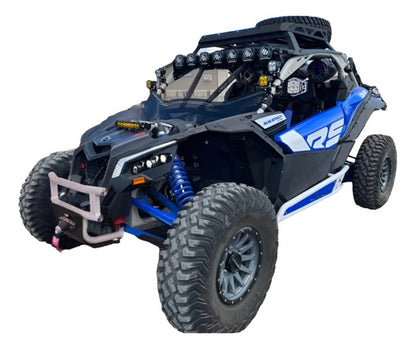 Defensa Delantera Can Am Maverick X3 Con Placa De Aluminio