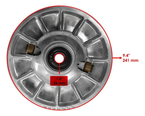 Polaris Embrague Secundario Rzr 1000 (2014-2015)
