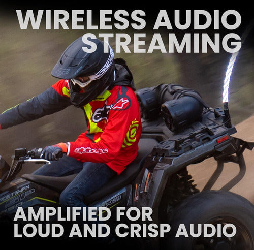 Boss Audio Bocinas Atv Cuatrimoto Bluetooth Contra Agua Rgb