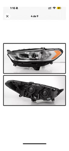 Par Juego Faros Ford Fusion 2013 - 2016 Calidad Premiun