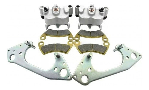 Caliper Mordaza Delantera Polaris Rzr 1000 14-22 (2piezas)