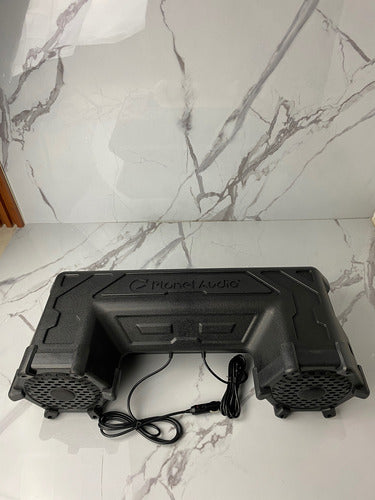 Bocina 6.5 PuLG Sonido Led Cuatrimoto Rzr X3 Atv Marina