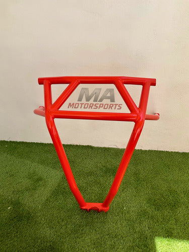 Defensa Trasera Can Am X3 Reforzada Naranja