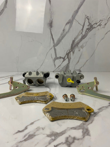 Caliper Mordaza Delantera Polaris Rzr 1000 14-22 (2piezas)
