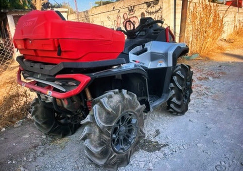 Caja Para Cuatrimoto Con Asiento 75 Litros Universal