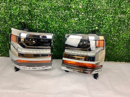 Par Faros Silverado 2016 2017 2018 Xenon Cromo