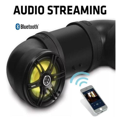 Bocina Atv Rzr Cuatrimoto Ssl 700w 8 PuLG Marina Multicolor