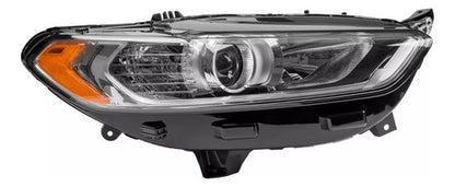 Faros Black Housing Ford Fusion 2013 - 2016 Calidad
