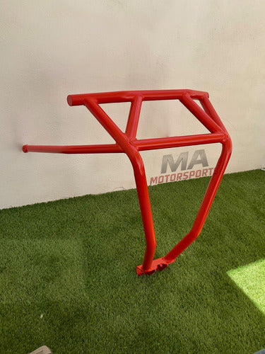 Defensa Trasera Can Am X3 Reforzada Naranja