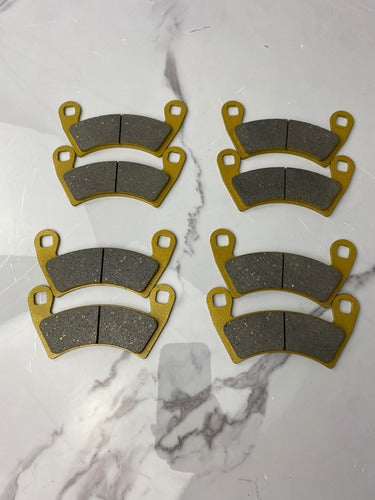Kit 4 Pz Gold Balatas Polaris Ranger Xp 1000 Eps 2014 2019