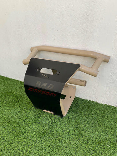 Defensa Delantera Can Am Maverick X3 Con Placa De Aluminio