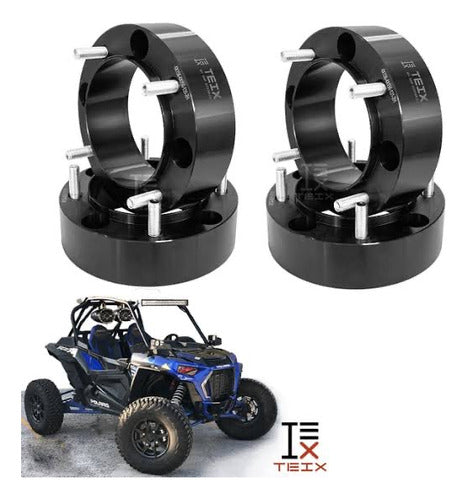 4 Espaciadores 2 PuLG 4x156 Polaris Rzr 900 1000 Xp 13-22