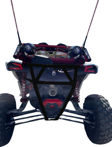 Defensa Trasera Can Am X3 Reforzada Negro