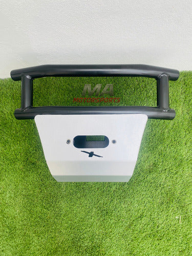 Defensa Delantera Can Am Maverick X3 Con Placa De Aluminio