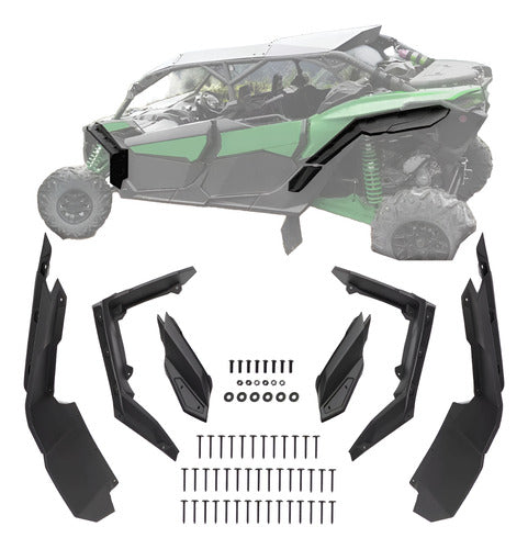 Cantoneras Loderas Salpicaderas Exte Max Can Am Maverick X3