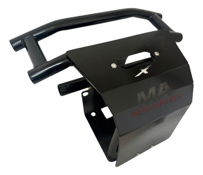 Defensa Delantera Can Am Maverick X3 Con Placa Negro