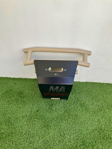 Defensa Delantera Can Am Maverick X3 Con Placa De Aluminio
