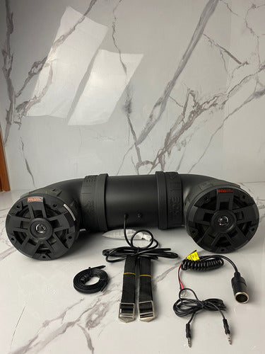 Bocina Boss Sonido Atv Cuatrimoto 6.5 Contra Agua