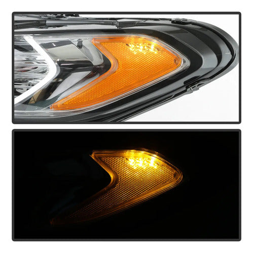 Par Juego Faros Ford Fusion 2013 - 2016 Calidad Premiun