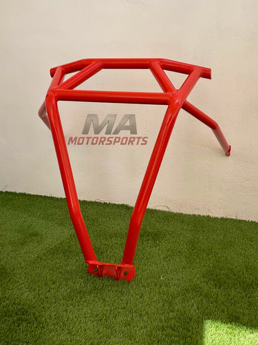 Defensa Trasera Can Am X3 Reforzada Naranja