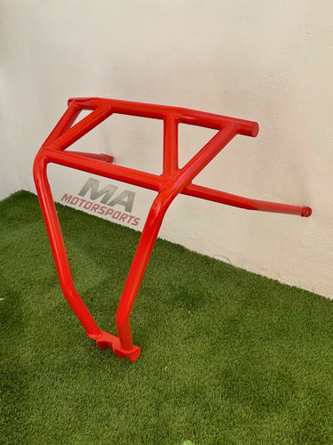 Defensa Trasera Can Am X3 Reforzada Naranja